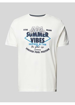 T-shirt z nadrukowanym motywem ze sklepu Peek&Cloppenburg  w kategorii T-shirty męskie - zdjęcie 173555260