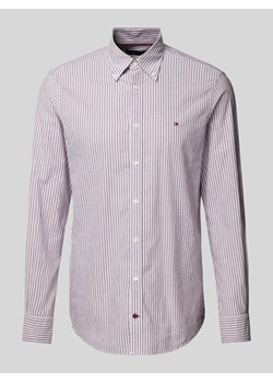 Koszula biznesowa o kroju slim fit z kołnierzykiem typu button down model ‘ROYAL’ ze sklepu Peek&Cloppenburg  w kategorii Koszule męskie - zdjęcie 173555263
