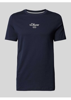 T-shirt z nadrukiem z logo ze sklepu Peek&Cloppenburg  w kategorii T-shirty męskie - zdjęcie 173555292