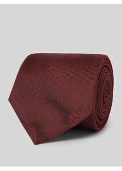 Krawat z detalem z logo ze sklepu Peek&Cloppenburg  w kategorii Krawaty - zdjęcie 173555304
