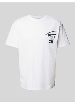 T-shirt o kroju Regular Fit z nadrukiem z logo ze sklepu Peek&Cloppenburg  w kategorii T-shirty męskie - zdjęcie 173555351