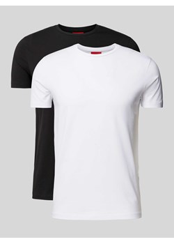 T-shirt w jednolitym kolorze ze sklepu Peek&Cloppenburg  w kategorii T-shirty męskie - zdjęcie 173555403