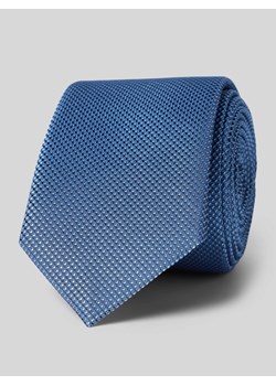 Krawat z detalem z logo ze sklepu Peek&Cloppenburg  w kategorii Krawaty - zdjęcie 173555482