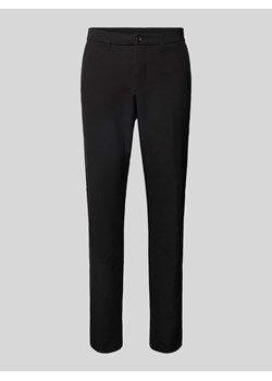Spodnie materiałowe o kroju regular fit z wpuszczanymi kieszeniami model ‘Commuter’ ze sklepu Peek&Cloppenburg  w kategorii Spodnie męskie - zdjęcie 173555551