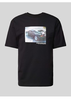 T-shirt z nadrukowanym motywem ze sklepu Peek&Cloppenburg  w kategorii T-shirty męskie - zdjęcie 173555570
