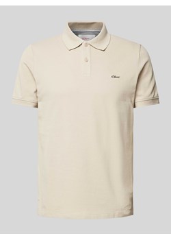 Koszulka polo z wyhaftowanym logo ze sklepu Peek&Cloppenburg  w kategorii T-shirty męskie - zdjęcie 173555611