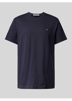 T-shirt z naszywką z logo ze sklepu Peek&Cloppenburg  w kategorii T-shirty męskie - zdjęcie 173555633