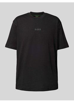 T-shirt z nadrukiem z logo ze sklepu Peek&Cloppenburg  w kategorii T-shirty męskie - zdjęcie 173555641