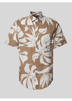Koszula casualowa regular fit z kołnierzykiem typu kent ze sklepu Peek&Cloppenburg  w kategorii Koszule męskie - zdjęcie 173555670