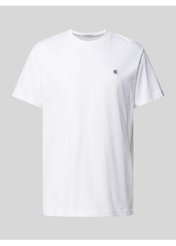 T-shirt z naszywką z logo ze sklepu Peek&Cloppenburg  w kategorii T-shirty męskie - zdjęcie 173555682