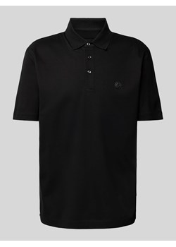 Koszulka polo o kroju slim fit z naszywką z logo model ‘Parris’ ze sklepu Peek&Cloppenburg  w kategorii T-shirty męskie - zdjęcie 173555702