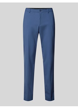 Spodnie do garnituru o kroju regular fit z wpuszczanymi kieszeniami model ‘Genius’ ze sklepu Peek&Cloppenburg  w kategorii Spodnie męskie - zdjęcie 173555744