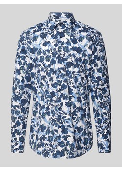 Koszula biznesowa o kroju slim fit z kołnierzykiem typu kent model ‘Hank’ ze sklepu Peek&Cloppenburg  w kategorii Koszule męskie - zdjęcie 173555761