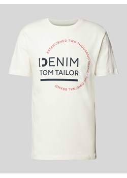 T-shirt z okrągłym dekoltem ze sklepu Peek&Cloppenburg  w kategorii T-shirty męskie - zdjęcie 173555782