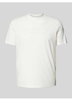 T-shirt z nadrukiem z logo model ‘ALPHY’ ze sklepu Peek&Cloppenburg  w kategorii T-shirty męskie - zdjęcie 173555804