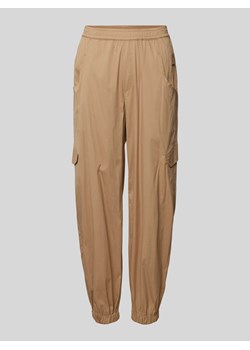 Spodnie cargo o luźnym kroju z elastycznym pasem model ‘Elva’ ze sklepu Peek&Cloppenburg  w kategorii Spodnie damskie - zdjęcie 173555964