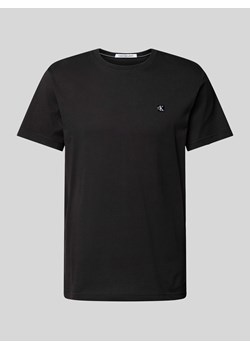 T-shirt z naszywką z logo ze sklepu Peek&Cloppenburg  w kategorii T-shirty męskie - zdjęcie 173555974