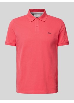 Koszulka polo z wyhaftowanym logo ze sklepu Peek&Cloppenburg  w kategorii T-shirty męskie - zdjęcie 173556020