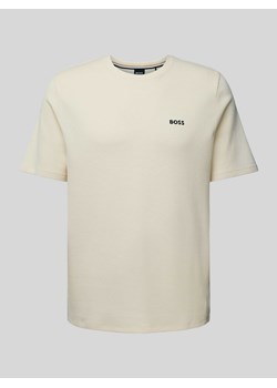 T-shirt z wyhaftowanym logo ze sklepu Peek&Cloppenburg  w kategorii T-shirty męskie - zdjęcie 173556032