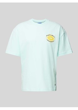 T-shirt z nadrukiem ze sloganem ze sklepu Peek&Cloppenburg  w kategorii T-shirty męskie - zdjęcie 173556034