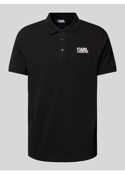 Koszulka polo z nadrukiem z logo ze sklepu Peek&Cloppenburg  w kategorii T-shirty męskie - zdjęcie 173556082
