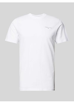 T-shirt z nadrukiem z logo ze sklepu Peek&Cloppenburg  w kategorii T-shirty męskie - zdjęcie 173556092