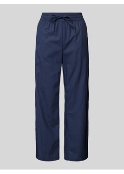 Spodnie typu paperbag z szerokimi nogawkami regular fit ze sklepu Peek&Cloppenburg  w kategorii Spodnie damskie - zdjęcie 173556101