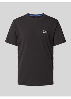 T-shirt z nadrukiem z logo ze sklepu Peek&Cloppenburg  w kategorii T-shirty męskie - zdjęcie 173556143