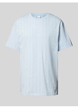 T-shirt z wzorem z logo ze sklepu Peek&Cloppenburg  w kategorii T-shirty męskie - zdjęcie 173556263