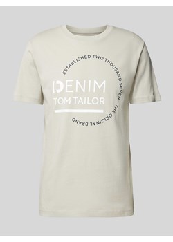 T-shirt z okrągłym dekoltem ze sklepu Peek&Cloppenburg  w kategorii T-shirty męskie - zdjęcie 173556283