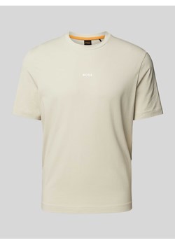 T-shirt z nadrukiem z logo model ‘TCHUP’ ze sklepu Peek&Cloppenburg  w kategorii T-shirty męskie - zdjęcie 173556284