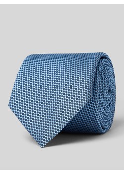 Krawat ze wzorem na całej powierzchni ze sklepu Peek&Cloppenburg  w kategorii Krawaty - zdjęcie 173556300