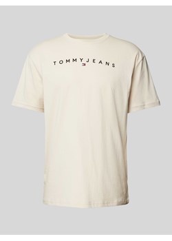 T-shirt z nadrukiem z logo ze sklepu Peek&Cloppenburg  w kategorii T-shirty męskie - zdjęcie 173556313
