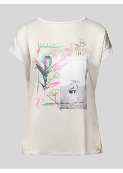 T-shirt z nadrukowanym motywem ze sklepu Peek&Cloppenburg  w kategorii Bluzki damskie - zdjęcie 173556413