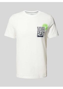 T-shirt z nadrukowanym motywem ze sklepu Peek&Cloppenburg  w kategorii T-shirty męskie - zdjęcie 173556521