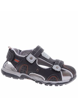 Szare chłopięce sandały na rzep /B5-3 8976 S294/ ze sklepu Pantofelek24.pl w kategorii Sandały dziecięce - zdjęcie 173556723