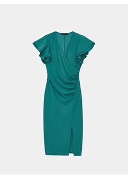 Mohito - Elegancka zielona sukienka midi - miętowy ze sklepu Mohito w kategorii Sukienki - zdjęcie 173557090