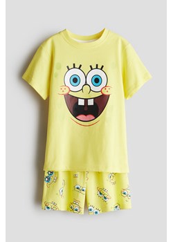 H & M - Piżama we wzory - Żółty ze sklepu H&M w kategorii Piżamy dziecięce - zdjęcie 173557292