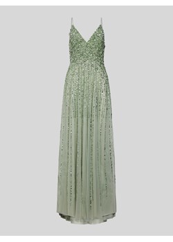 Sukienka wieczorowa z obszyciem cekinami ze sklepu Peek&Cloppenburg  w kategorii Sukienki - zdjęcie 173557632