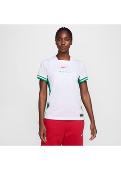 Damska koszulka piłkarska Nike Dri-FIT Nigeria (drużyna damska) Stadium 2024/25 (wersja domowa) – replika - Biel ze sklepu Nike poland w kategorii Bluzki damskie - zdjęcie 173557661