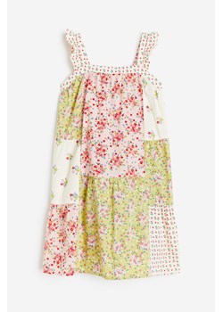 H & M - Obszerna sukienka z bawełny - Różowy ze sklepu H&M w kategorii Sukienki dziewczęce - zdjęcie 173557840
