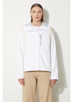 Columbia kurtka outdoorowa Hikebound kolor biały przejściowa 1989253-010 ze sklepu PRM w kategorii Kurtki damskie - zdjęcie 173558102