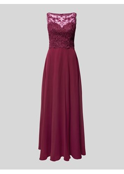 Sukienka wieczorowa obszyta ozdobnymi kamieniami ze sklepu Peek&Cloppenburg  w kategorii Sukienki - zdjęcie 173558554