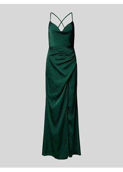 Sukienka wieczorowa z lejącym dekoltem ze sklepu Peek&Cloppenburg  w kategorii Sukienki - zdjęcie 173558674