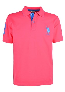 U.S. Polo Assn. Koszulka polo w kolorze różowym ze sklepu Limango Polska w kategorii T-shirty męskie - zdjęcie 173558754