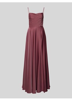 Sukienka wieczorowa z lejącym dekoltem ze sklepu Peek&Cloppenburg  w kategorii Sukienki - zdjęcie 173559163