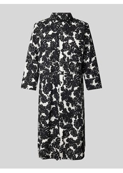 Sukienka koszulowa o długości do kolan ze wzorem na całej powierzchni ze sklepu Peek&Cloppenburg  w kategorii Sukienki - zdjęcie 173559171