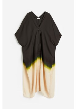 H & M - Sukienka tunikowa oversize - Brązowy ze sklepu H&M w kategorii Sukienki - zdjęcie 173559253