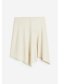 H & M - Asymetryczna spódnica - Beżowy ze sklepu H&M w kategorii Spódnice - zdjęcie 173559282