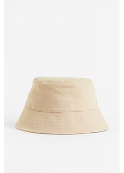 H & M - Bawełniany kapelusz wędkarski - Beżowy ze sklepu H&M w kategorii Kapelusze męskie - zdjęcie 173559293